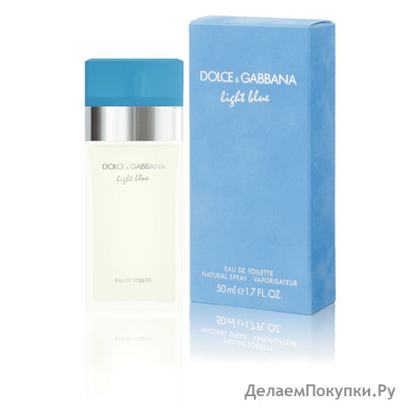 DOLCE&GABBANA LIGHT BLUE lady 50ml edt