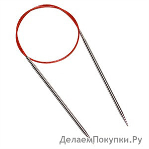 Chiaogoo Red Lace Fixed Circulars - 60" (150cm)