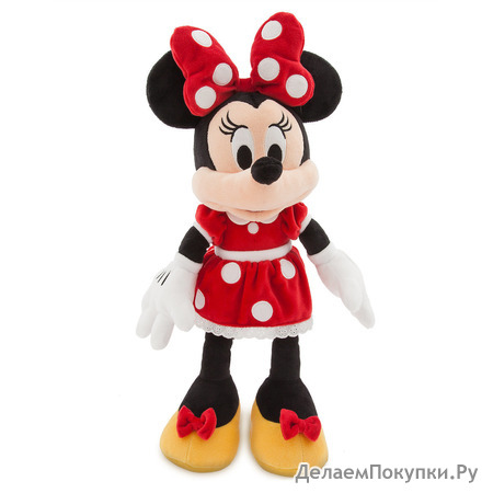 Minnie Mouse Plush - Red - Medium
