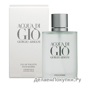 Acqua Di Gio by Giorgio Armani TESTER for Men Eau de Toilette Spray 3.4 oz