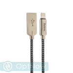 USB - Hoco U10 Zinc Alloy Reflective Knitted Lightning (1.2 ) 