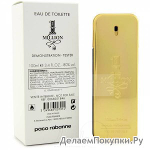 Paco Rabanne 1 Million Paco Rabanne Man TESTER