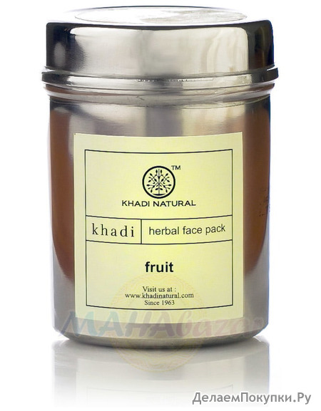    , 50 ,  ; Herbal Face Pack Fruit, 50 g, Khadi