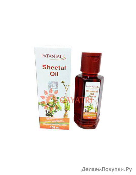   , 100 , ; Sheetal Oil, 100 ml, Patanjali
