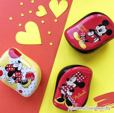  Tangle Teezer Compact Styler Minnie Mouse & Mickey Mouse