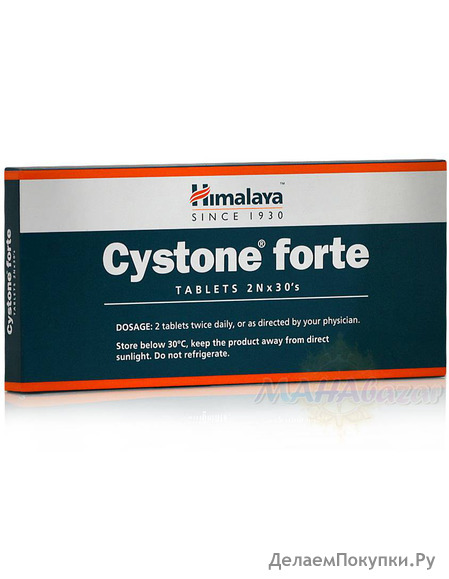      , 60 ,  ; Cystone Forte, 60 tabs, Himalaya