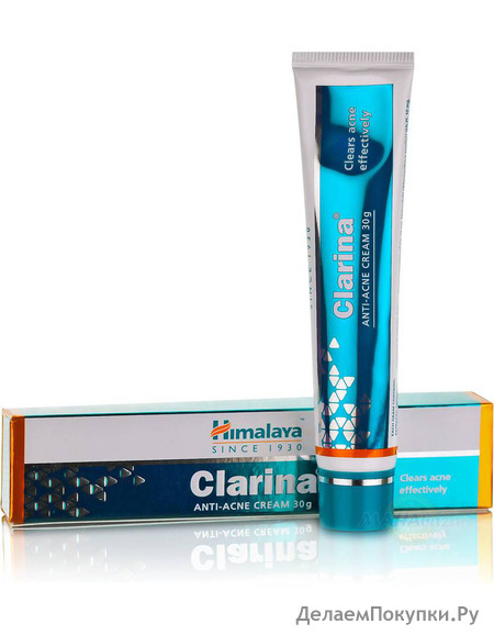       , 30 ,  ; Anti-Acne Cream Clarina, 30 g, Himalaya