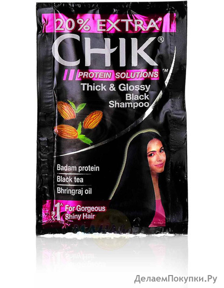         ,     , 6 ,   ; Chik Shampoo, Thick & Glossy, 6 ml, CavinKare