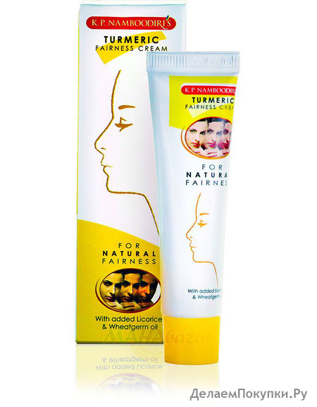    , 25 ,  .. ; Turmeric Fairness Cream for Natural Fairness, 25 g, K.P. Namboodiri's