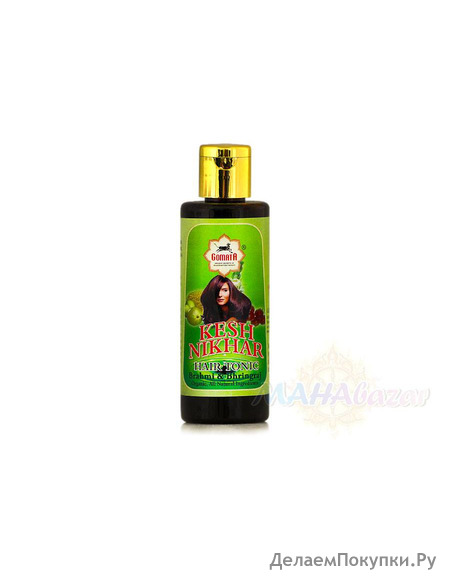     , 100 ,  ; Kesh Nikhar hair tonic, 100 ml, Gomata Products