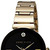 Anne Klein 2434BKGB Women's Diamond Alloy Black Dial