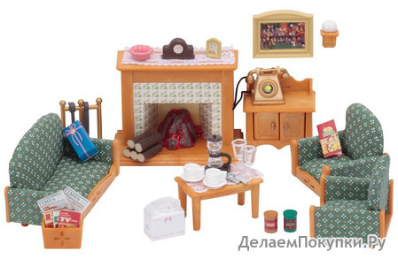 Calico Critters Deluxe Living Room Set