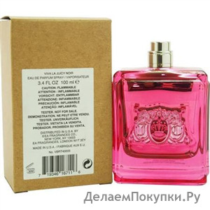 Viva La Juicy Noir by Juicy Couture TESTER for Women Eau de Parfum Spray 3.4 oz