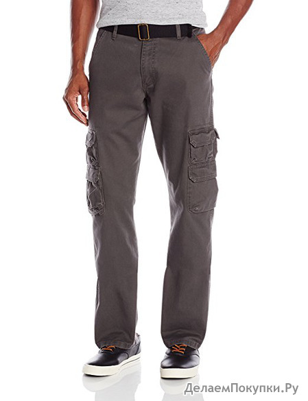 Wrangler Authentics Men's Premium Twill Cargo Pant