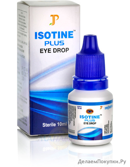  , 10 ,   ; Isotine Plus, 10 ml, Jagat Pharma