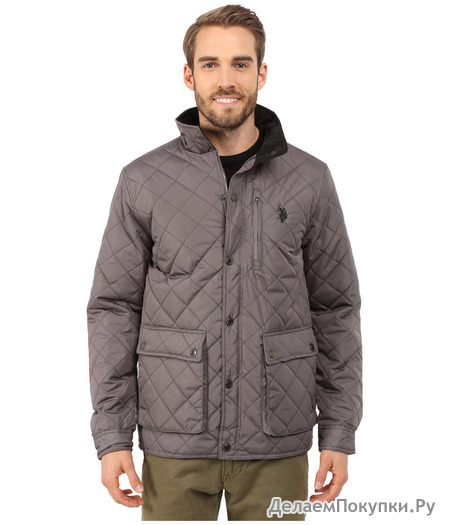 U.S. POLO ASSN. Diamond Quilted Jacket