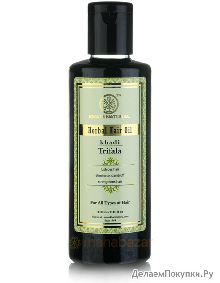      , 210 ,  ; Trifala Herbal Hair Oil, 210 ml, Khadi