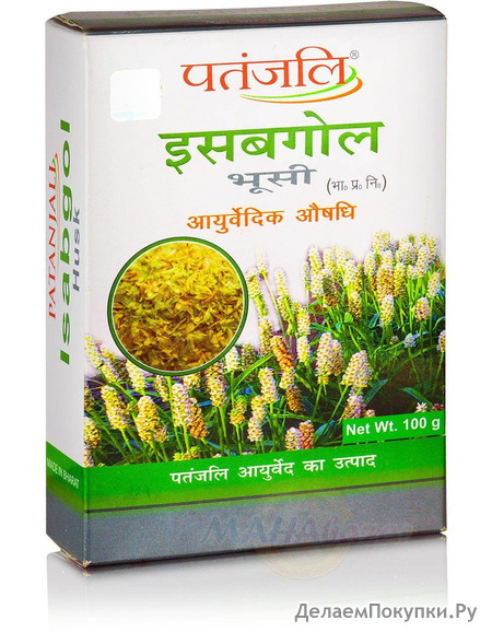   , 100 , ; Isabgol Husk, 100 g, Patanjali