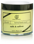      , 100 ,  ; Milk & Saffron Herbal Hand Cream, 100 g, Khadi