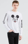 Levi's x Disney Mickey Mouse Long Sleeve Graphic Tee Shirt