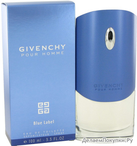 GIVENCHY BLUE LABEL 100ml edt