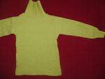 Водолазка желтая  (рубчик), размер на 4, 6 и 7 лет