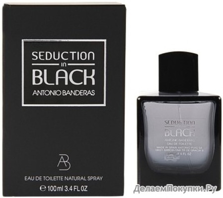 ANTONIO BANDERAS SEDUCTION BLACK men 100ml edt