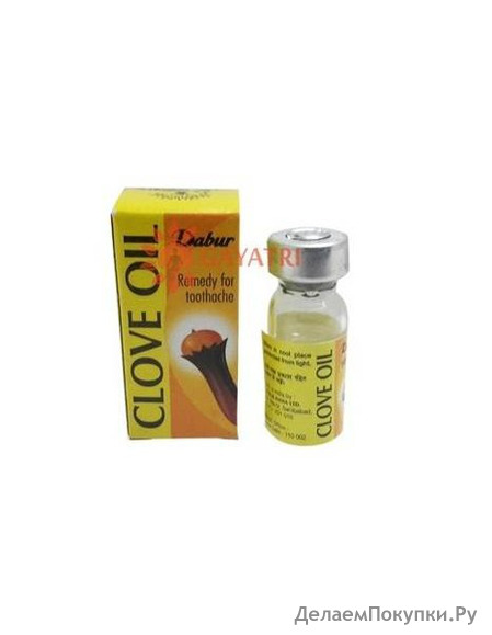   , 2 ,  ; Clove Oil, 2 ml, Dabur