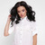 Блуза "Heart" BZ-1646A от FashionUp, цвет молоко
