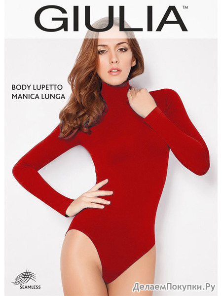 GIULIA   Body Lupetto Manica Lunga