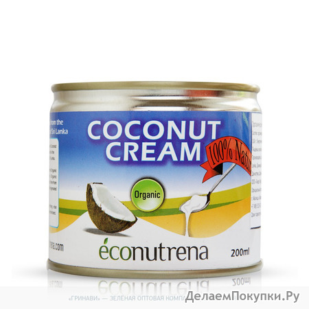    (Econutrena Organic Coconut Cream), . 22%