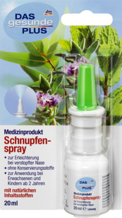 DAS gesunde PLUS Schnupfenspray         , 20 