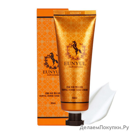 EUNYUL "Horse Oil Hand Cream" Крем для рук, с лошадиным маслом, 30 г