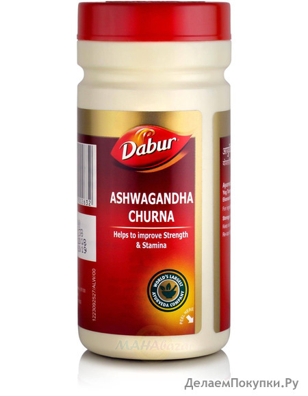  , 60 ,  ; Ashvagandha Churna, 60 g, Dabur