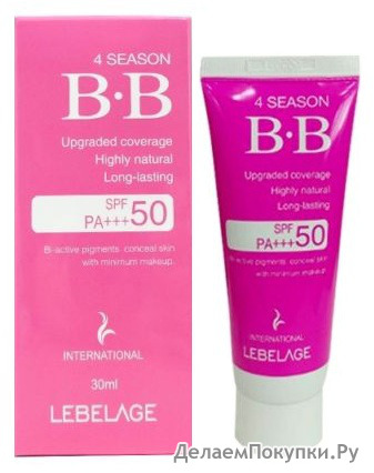 LEBELAGE "4 Season BB Cream" BB- , SPF50/PA+++ 50 