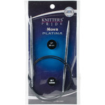 Knitter's Pride 7/4.5mm Nova Platina Double Pointed Needles, 32"