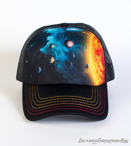 The Mountain Adult Trucker Hat - Solar System