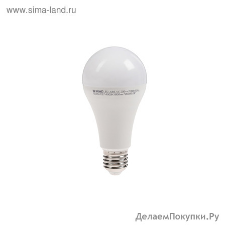   IN HOME LED-A65-VC, 27, 20 , 230 , 4000 , 1800  2 