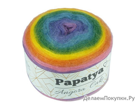 Papatya Angora Cake - Kamgarn