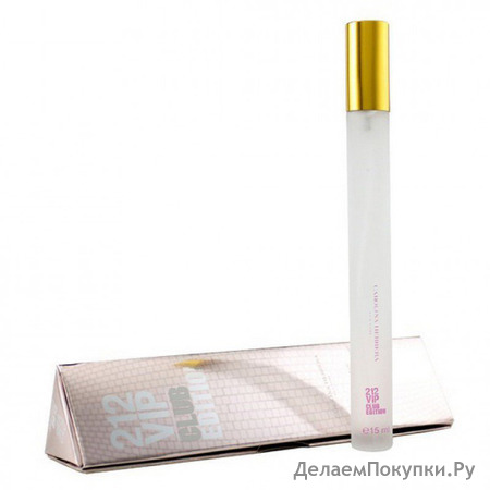  Carolina Herrera 212 VIP Club Edition fem edt 15 ml.