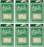 Ayate Washcloth, 100% Natural Agave Fiber, 1 washcloth (Pack of 6)