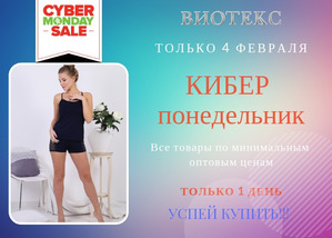 Акция. КиберПонедельник. Только один день - 04.02