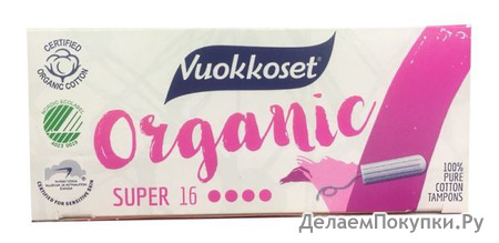  Vuokkoset ORGANIC SUPER (4 ), 16 