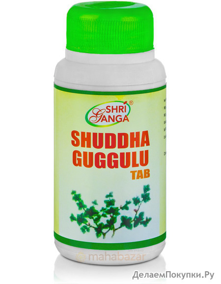     , 120 ,   ; Shuddha Guggulu Tab, 120 tabs, Sri Ganga