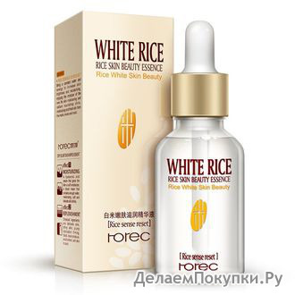 СЫВОРОТКА С ЭКСТРАКТОМ БЕЛОГО РИСА ROREC WHITE RICE SKIN BEAUTY ESSENCE 15МЛ