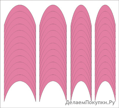 Трафареты Для Френча И Дизайна Ногтей