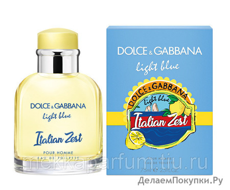 Dolce & Gabbana Light Blue Italian Zest pour Homme. 125 ml