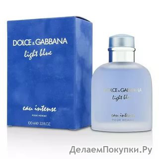 Dolce Gabbana Light Blue eau Intense eau de parfum 100ml