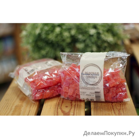 Папайя кубики 250г