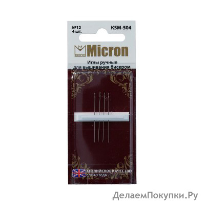     "Micron"    KSM-504   4 .